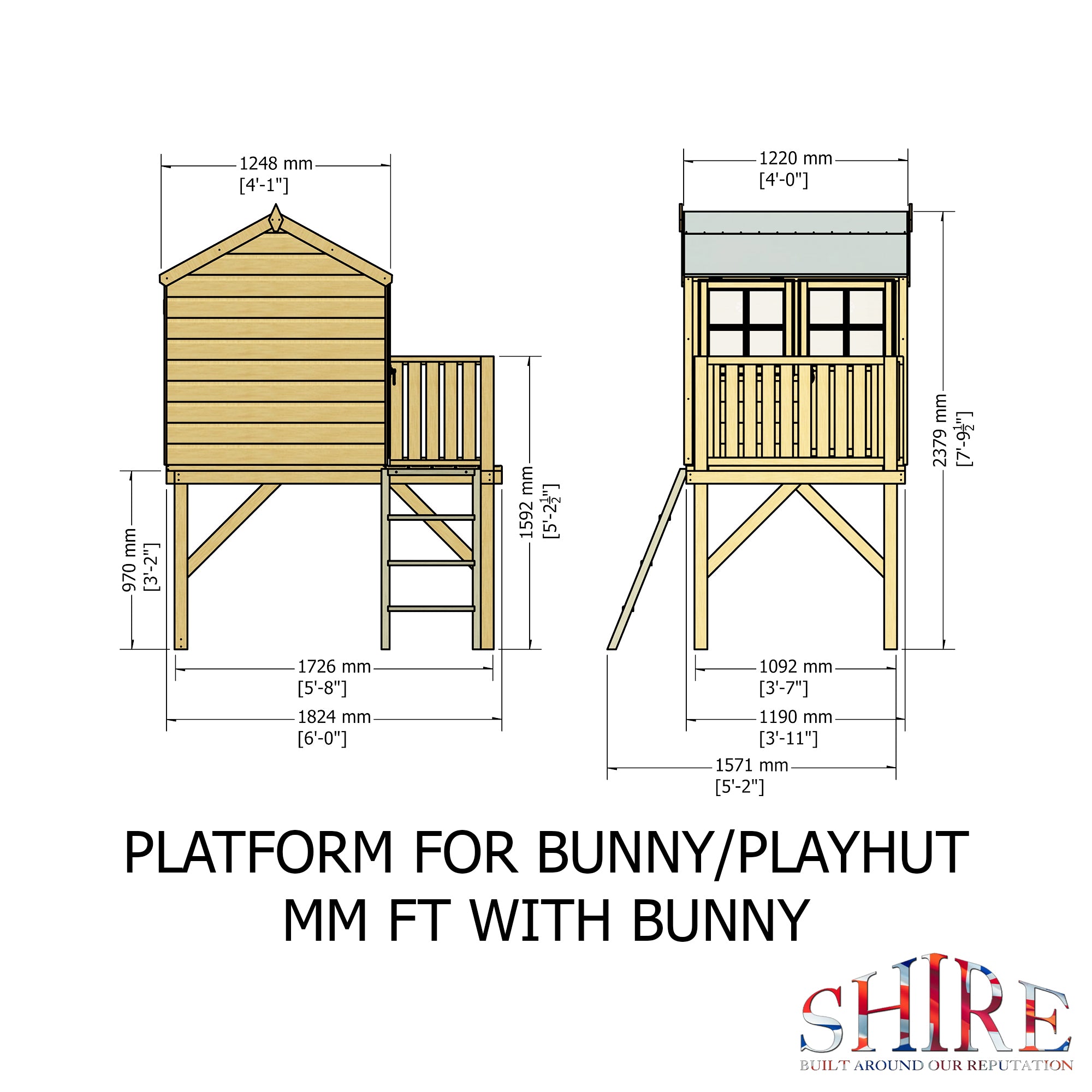 Bunny on Platfom